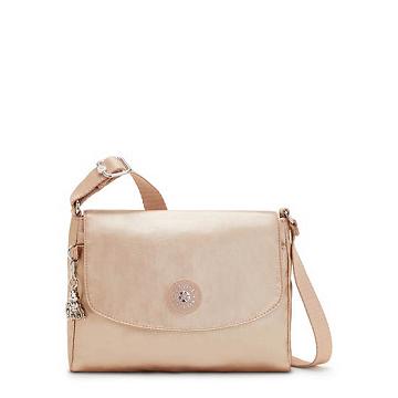 Kipling Tamia Metallic Crossbody Veske Gull | NO 1981LI